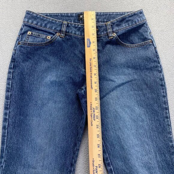 Mixit Womens Denim Blue Jeans Size 6 Cotton Blend Medium Wash Stretch - Picture 5 of 11